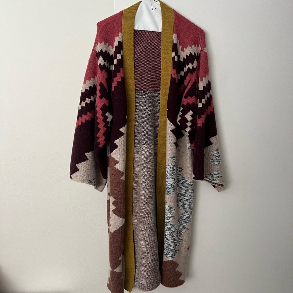 Anthropologie Oversized Long Cardigan